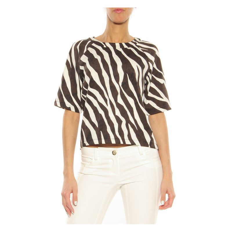 T-Shirt Michael Kors black-white